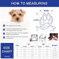 thumbnail image 3 of Protección para las patas del perro, zapatos antideslizantes de invierno para perros, con tira reflectante, adecuados para perros pequeños, medianos y grandes. Conjunto azul de 4 piezas. oso de fresa Electrónica, 3 of 5