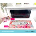 thumbnail image 2 of French KOKO Large Office Desk Organizer Pen Holder Accessories Women Kids Girls Flowers, 2 of 4