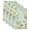 Green, White, Cream, variant on Mint Green Camellia Kitchen Towels Set of 4, Watercolor Botanical Flowers Leaves Spring Absorbent Dish Towels for Kitchen, Microfiber Hand Towel, Quick Drying Tea Towel for Cleaning Dishcloths
