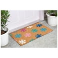 thumbnail image 3 of Colorful Snowflake Doormat 17" x 29", 3 of 7