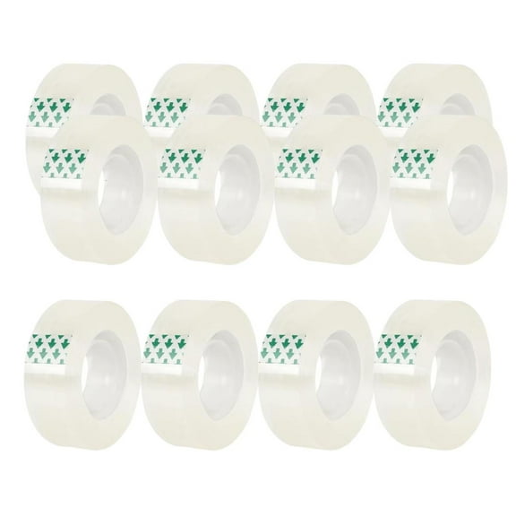 Rvaymup Transparent Tape Clear Tape Refills for Dispenser,Office,Home,School Supplies