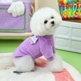 thumbnail image 5 of vnanda Pet Winter Clothes Pet Clothes Comfortable Cartoon Pattern Decor Winter Dog Pullover with Traction Ring for Cold Weather Warm Pet Clothes, 5 of 8