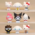 thumbnail image 2 of Sanrio-figuras de acción de Hello Kitty Kuromi para niños, juguetes para decorar pasteles, decoraciones de dibujos animados, Cinnamoroll qym unisex, 2 of 2