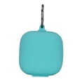 thumbnail image 2 of Auriculares inalámbricos con funda protectora de silicona suave para Pro y mosquetón Menta verde, 2 of 6
