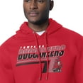 thumbnail image 3 of Men's Starter Red Tampa Bay Buccaneers Logo Push Graphic Hoodie, 3 of 3