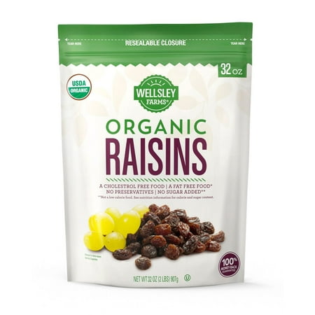 Product of Wellsley Farms Organic Raisins, 2 lbs. [Biz