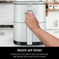thumbnail image 4 of Ninja Mini 2 Qt Air Fryer w/ Quick Set Timer, Compact and Nonstick, AF080 White, 4 of 8
