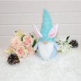 thumbnail image 3 of FAMTKT Easter Gnomes Decorations Easter Bunny Gnomes Cute Spring Decor Gnomes for Tiered Tray Collectible Tabletop Farmhouse Home Decor Easter Gifts, Blue on Clearance, 3 of 3