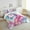 Pink Blue, variant on Bedding Pink Purple Unicorn Comforter Set Princess Prince Themed Bedding Comforter Sets Cute Cartoon Rainbow Unicorn Print Duvet Insert Blue Gradient Quilt