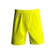 thumbnail image 3 of Frontwalk Mens Hawaiian Elastic Waist Mini Trousers Straight Leg Casual Quick Dry Shorts Men Solid Color Jogger Summer Short Pants Yellow XL, 3 of 3