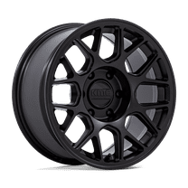 KMC Flow Formed Aluminum Wheel KM730 17x8.5 5x5.0 M-BLK 25mm, KM730MX17855025