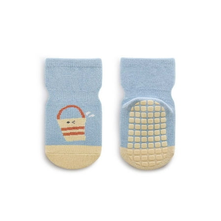 

AURIGATE Clearance! Baby Non Slip Socks Toddler Boys Girls Cute Cartoon Socks Keep Warm Soft Non-slip Indoor Toddler Socks