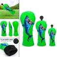 thumbnail image 3 of Funda para palos de golf shamjiam PU Head Cover con No Tag Case para UT Headcover 1 3 UT verde, 3 of 9