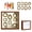 Brown without light, variant on Miniature Photo Frame Museums Shadows Box with Figures Celebrating Anniversaries Wedding Graduation Personalize Memory