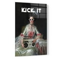 thumbnail image 2 of Epic Art 'Kick It' by Stellar Design Studio, Acrylic Glass Wall Art, 16"x24", 2 of 3