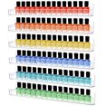 thumbnail image 1 of Organizador de esmaltes de uñas AumVum montado en la pared, paquete de 6, 90 botellas, 1 of 7