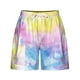 thumbnail image 2 of Mujeres Pantalones Cortos con Bolsillos Impresos Detalle Vendaje, Casual Y Suelto Ajuste Pantalones Cortos de las Mujeres para el Verano, 2 of 5