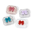 thumbnail image 1 of Bearachild Paquete de 4 adorables lentes de contacto, caja de plástico para lentes, pinzas, caja de botella vacía, contenedor a prueba de fugas para Almacenamiento y organización del hogar Bearachild HA012432-00, 1 of 6