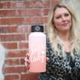 thumbnail image 2 of Boss Lady Rose Gold 32 oz Water Bottle, 2 of 5