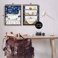 thumbnail image 4 of Stupell Industries Bold Painted Farmhouse Bathroom Bath & Laundry Painting Brown Floater Framed Canvas Art Print Wall Art, 31 x 25, Set of 2, 4 of 10