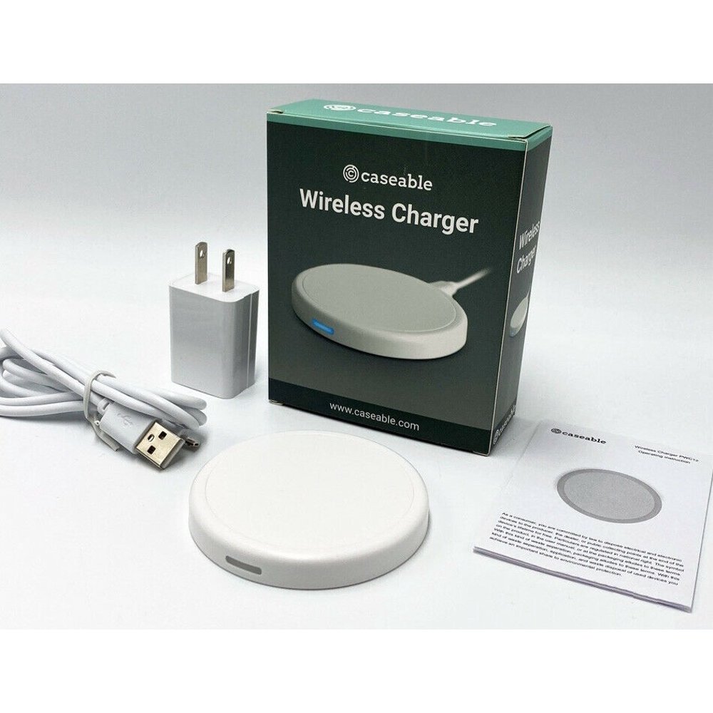 Caseable Fast Charging Super Thin Wireless Phone Charger