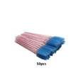 thumbnail image 2 of Vogacara Paquete de 50 cepillos para pestañas, accesorios multicolores para mujeres, varitas dulces para el Día de San Valentín, pinzas para Pinceles de maquillaje y herramientas rosa rojo/azul, 2 of 6