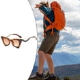 thumbnail image 3 of TISHITA Cat Eye Sunglasses Women Plastic Frame Protection Shades Eyewear Brown, 3 of 8
