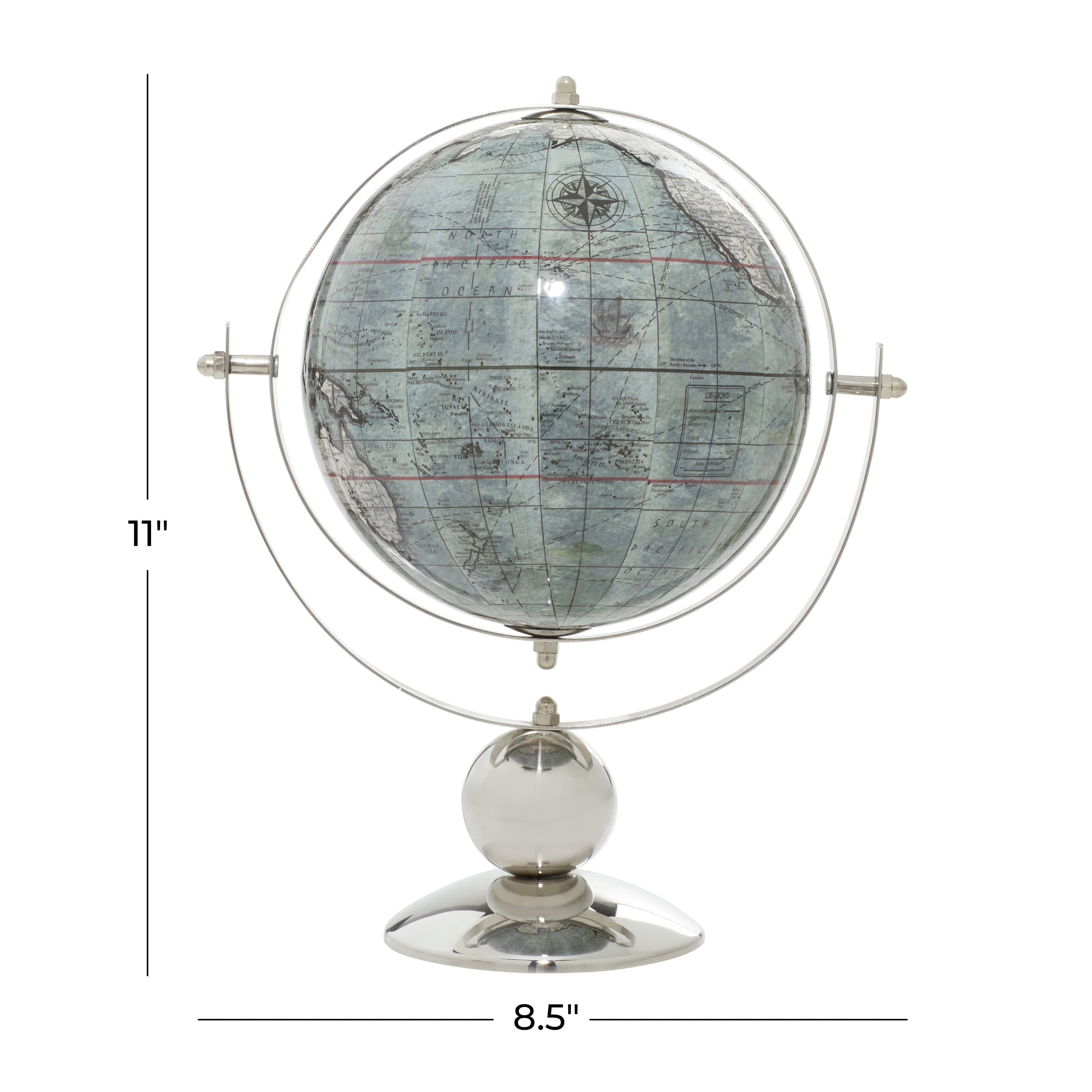 DecMode 9" Gray Globe