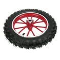 thumbnail image 1 of 2.5 Pneu Moyeu de Roue à 10 pour Petites Motos Tout-Terrain 49cc, Caoutchouc Résistant à l'Usure, Structure Métallique, Traction et Contrôle Supérieurs, 1 of 7