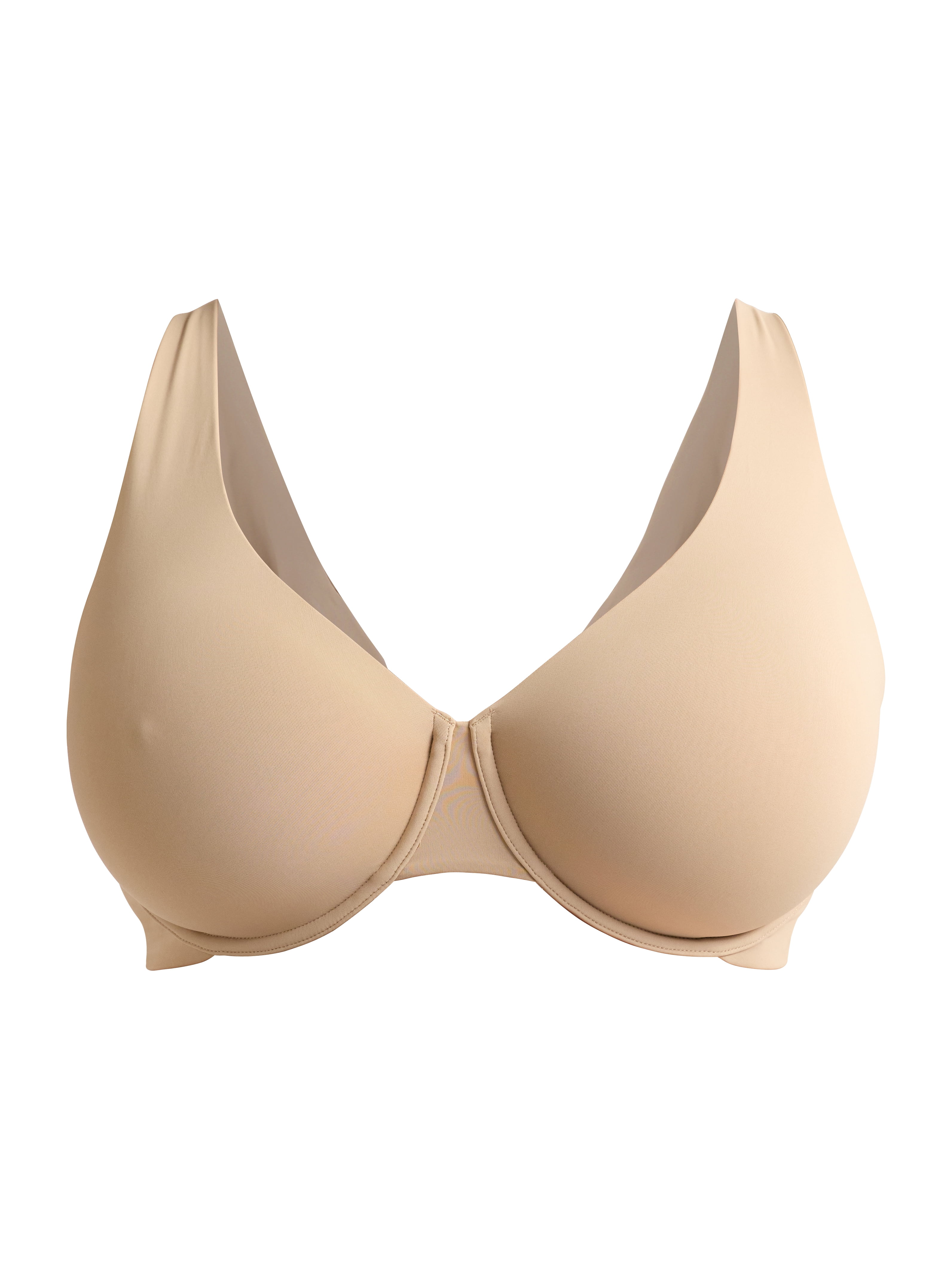 Joyspun Women's & Women's Plus Smooth Micro Unlined Underwire Bra, Sizes 38DD-46DDD