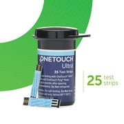 OneTouch Ultra Diabetes Test Strips - 25 Count