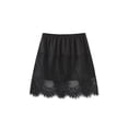 thumbnail image 1 of TheFound Crochet Lace Eyelash Lace Mesh Layering Fake Tops Skirt Hem for Women, 1 of 5