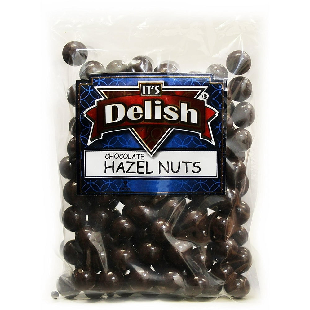 Gourmet Milk Chocolate Covered Hazelnuts by Its Delish, 16 oz