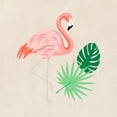 thumbnail image 2 of CafePress - Pink Flamingo Tote Bag - Unisex Canvas Tote Bag, Beige, 1-Piece, 2 of 7