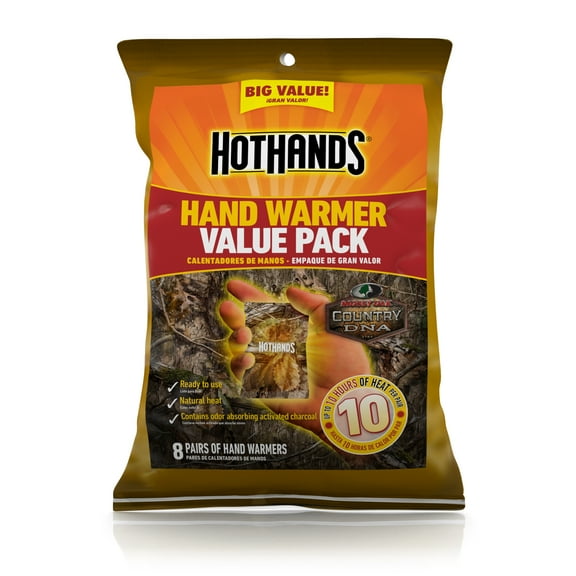 HotHands Camo Hand Warmer 8-Pair Value Pack