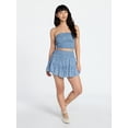 thumbnail image 2 of No Boundaries Strapless Top and Skirt Set, 2-Piece, Women's XXS-XXL, 2 of 5