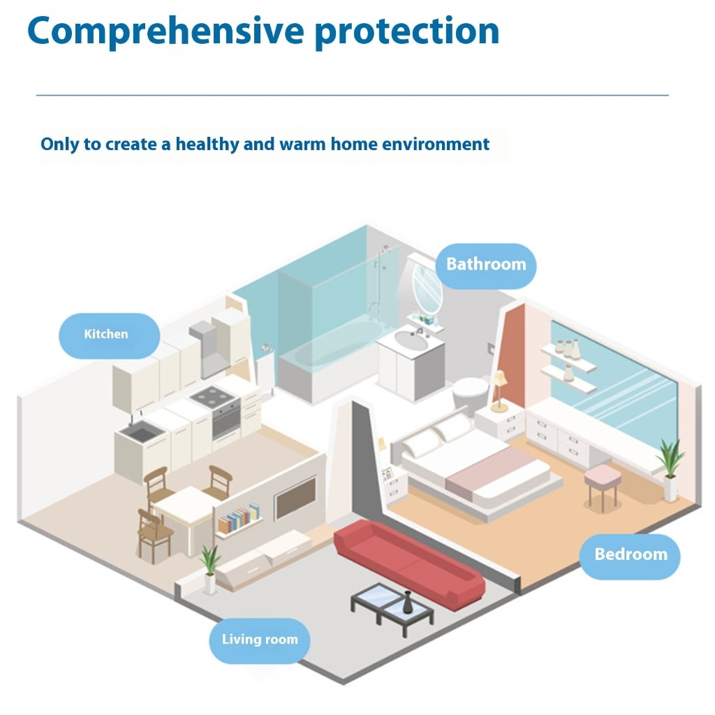 Geemin Professional Humidity Temperature Meter Sensor For Residential Commercial Space