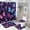 AA-3, variant on Dreamy Purple Butterfly Pattern (51)-2 Shower Curtain Sets Non-Slip Rugs Bath Mat Toilet Cover U Shaped Mat 4 Pcs