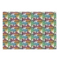 thumbnail image 1 of Jazz Music Cutting Board, Abstract Retro Style Composition with Colorful Musical Instruments Party, Decorative Tempered Glass Cutting and Serving Board, Large Size, Multicolor, by Ambesonne, 1 of 1