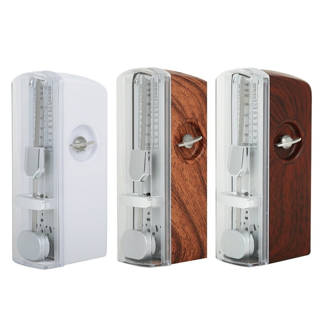 Guitare Metronome Mécanique Réglable Ukulélé Basse Acoustique Metronomes Instruments de Musique 60-208 Pcs Accessoires Rouge Vin