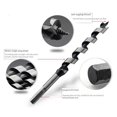 thumbnail image 2 of Hex Shank 5Pcs Carpenter's 230mm Drill Bit Woodwork Hole Saw Spiral Wood Drilling for Furniture Cut, 2 of 5