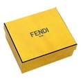thumbnail image 5 of New Fendi F is Fendi Yellow Leather Vertigo Print Small Trifold Wallet 8M0395, 5 of 5