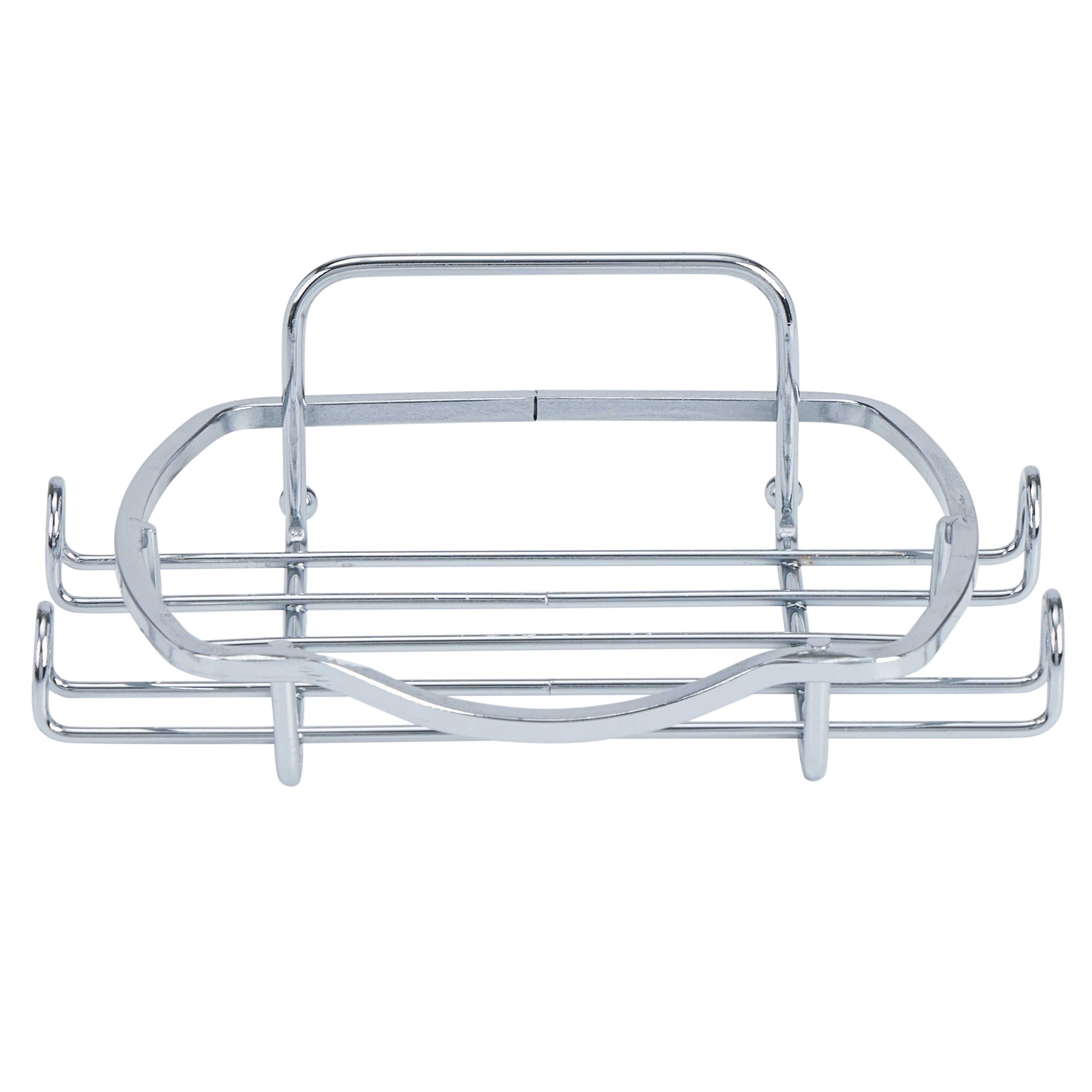 Bath Bliss 5 Piece Adhesive Shower Caddy Organizer in Chrome