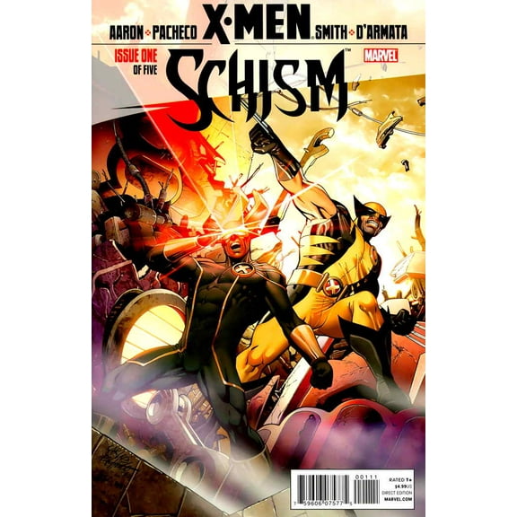 X-Men: Schism #1 VF ; Marvel Comic Book
