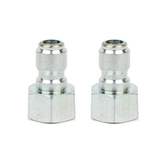 Interstate Pneumatics PW7142-2PK Pressure Washer 3/8" FNPT Steel Plug 5200 PSI