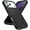 Black, variant on MYKOMI for iPhone 17 Pro Case with Stand,Heavy Duty Protection Shockproof Anti-Scratch Slim Lightweight Protective Sturdy Case Hard Cover for iPhone 17 Pro 6.3 Inch