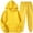 Yellow, variant on Unisex Two Piece Set Casual Tracksuit Running Sportswear 2022 Fall Winter SetsOutfits Men's And Women's Long Sleeve Pullover Hoodies Sweatshirt Sweatpants Suit