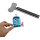 thumbnail image 4 of Herramienta de 6 piezas para uso en el baño: prensa de tubos, exprimidor, llave y enrollador para pasta de dientes, gel para el cabello, crema de manos, juego de extractor de tubos de metal, 4 of 6