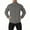 Gray, variant on Wrtxtat Men's Causal Zip-Up Jackets Autumn Fashion Lightweight Solid Color Jacket with Pockets Mock Neck Windproof Outdoor Running Hiking Tops Khaki XL