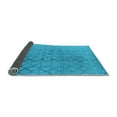 thumbnail image 2 of Ahgly Company Indoor Rectangle Oriental Light Blue Industrial Area Rugs, 5' x 7', 2 of 4